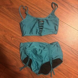 Catrina polewear 2 piece pole dance set